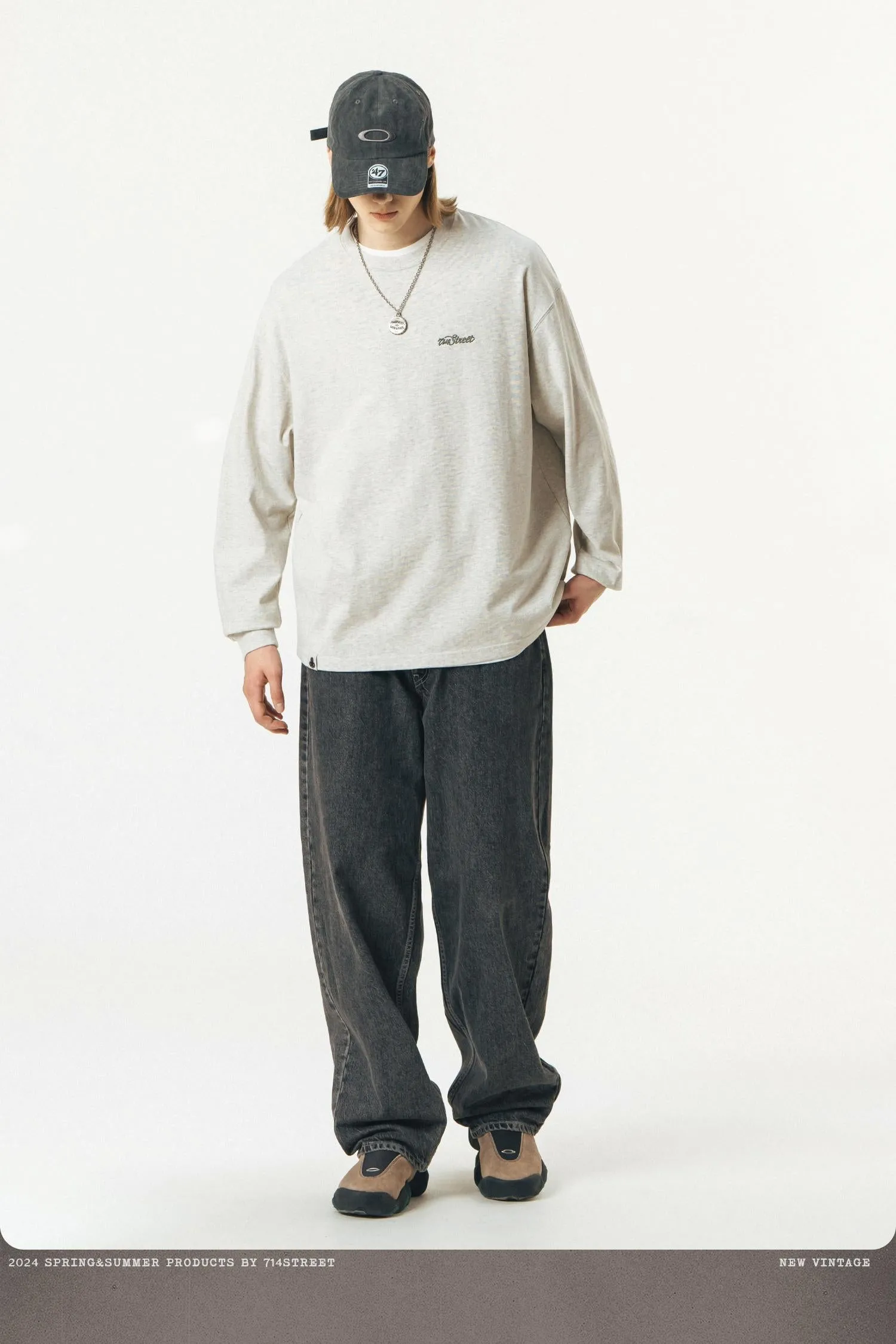 714STREET アメリカンヴィンテージプリントTシャツ 714ST022