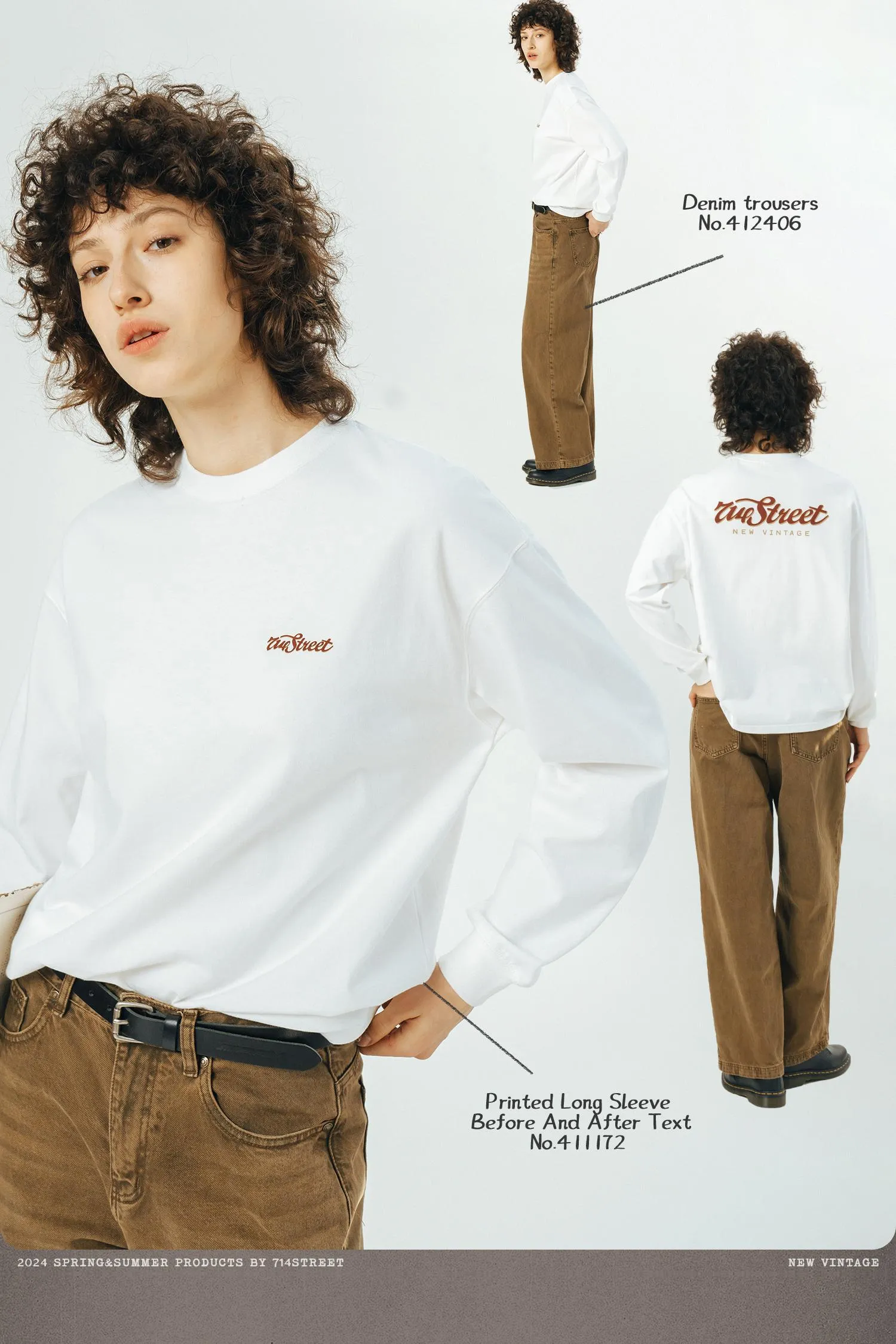 714STREET アメリカンヴィンテージプリントTシャツ 714ST022