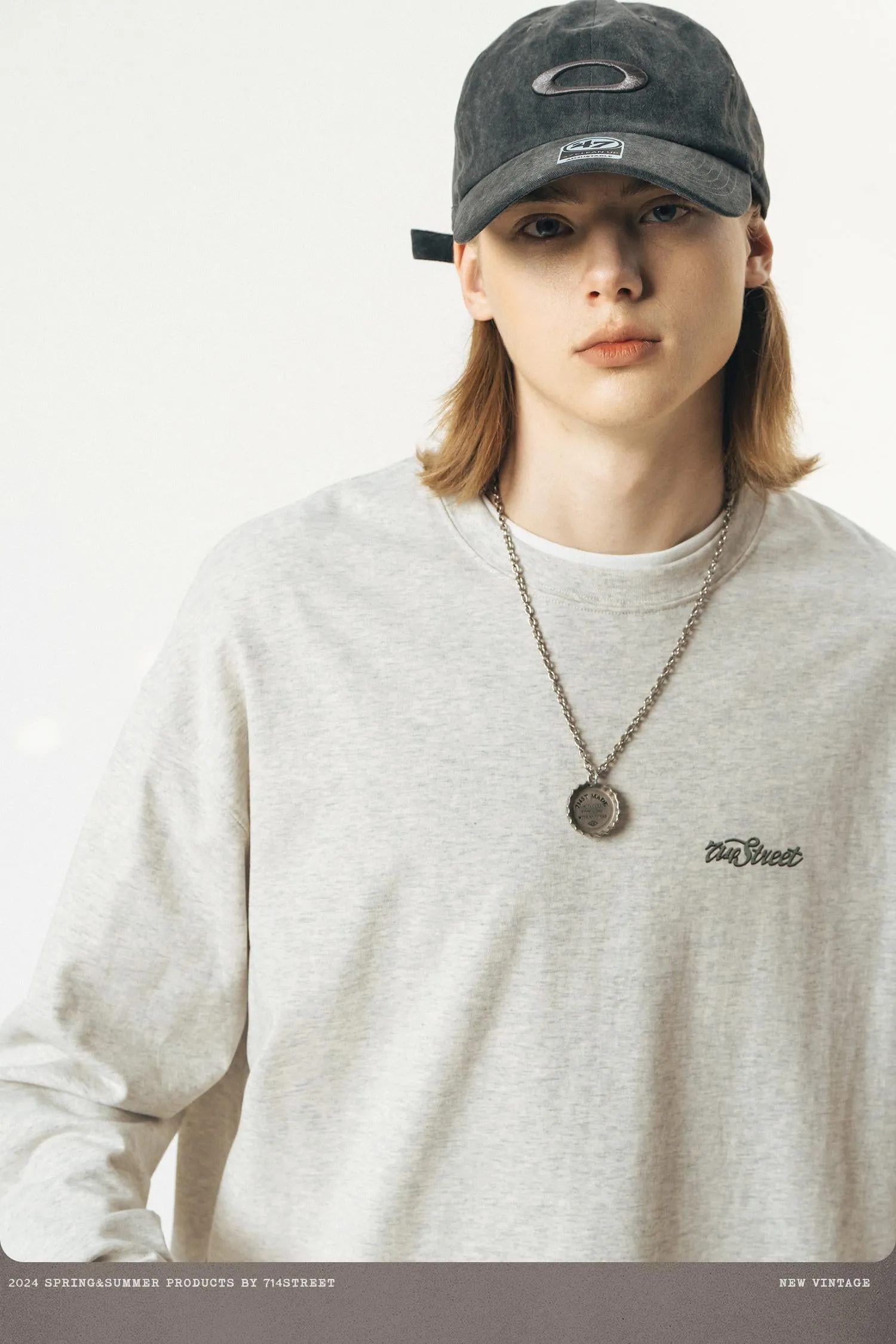 714STREET アメリカンヴィンテージプリントTシャツ 714ST022