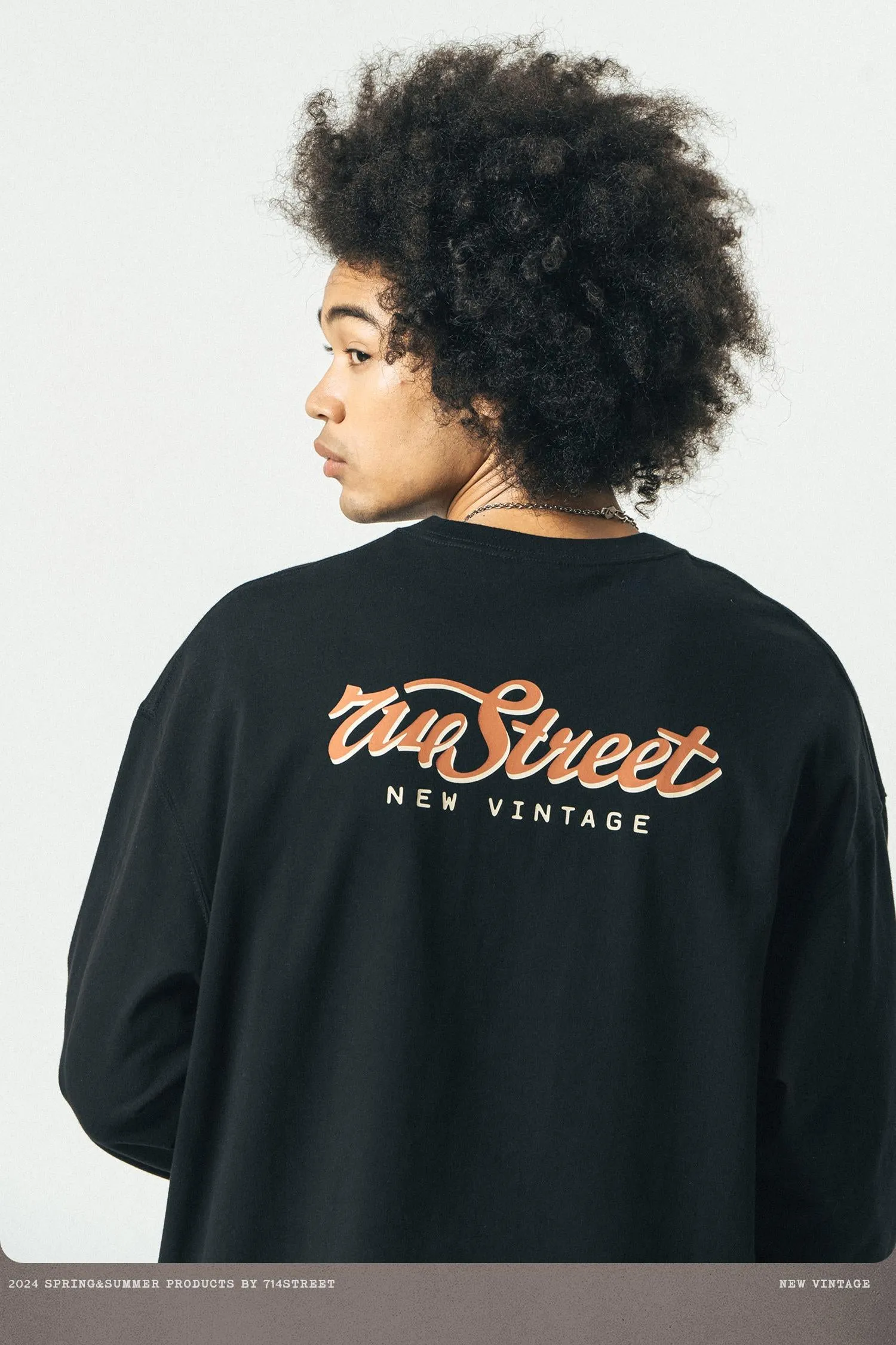 714STREET アメリカンヴィンテージプリントTシャツ 714ST022