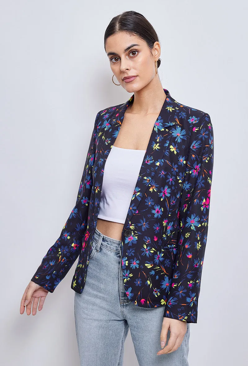 Blazer à imprimés
