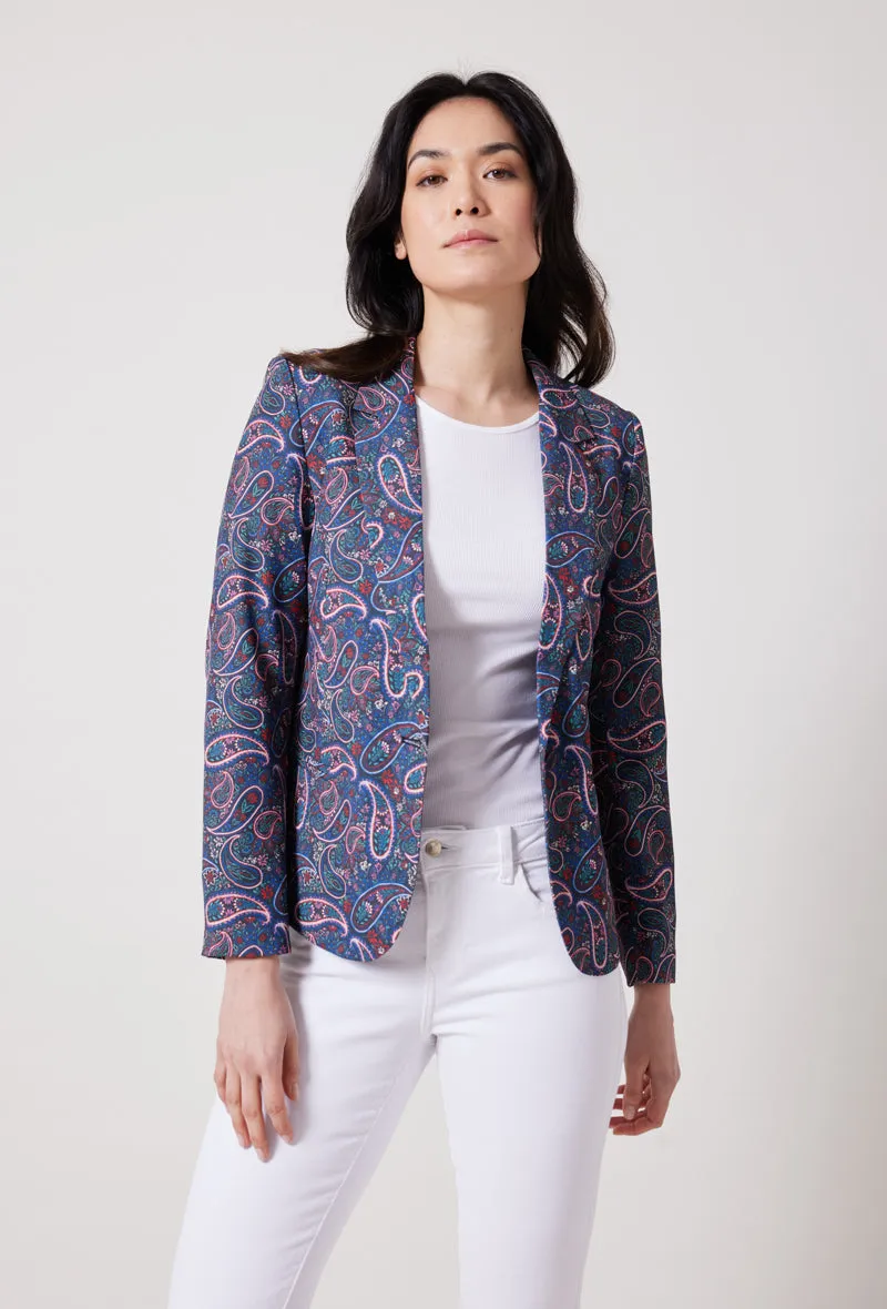 Blazer à imprimés