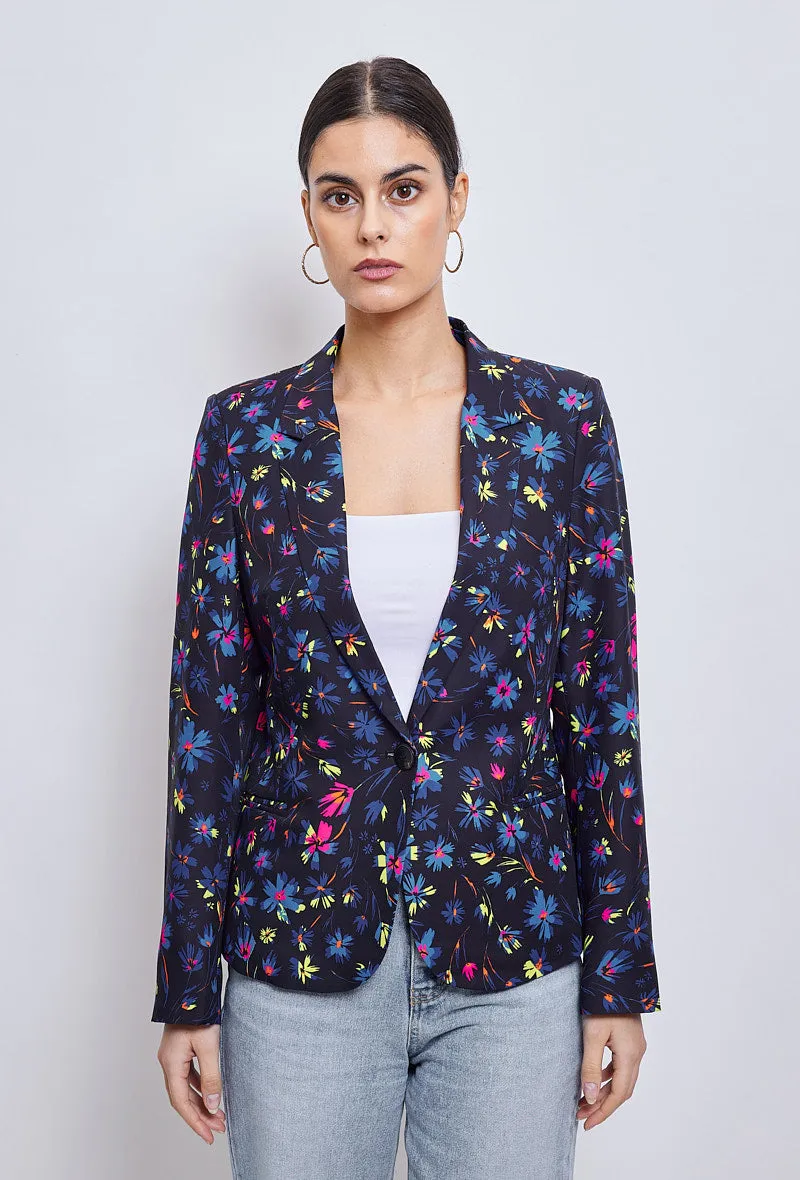 Blazer à imprimés