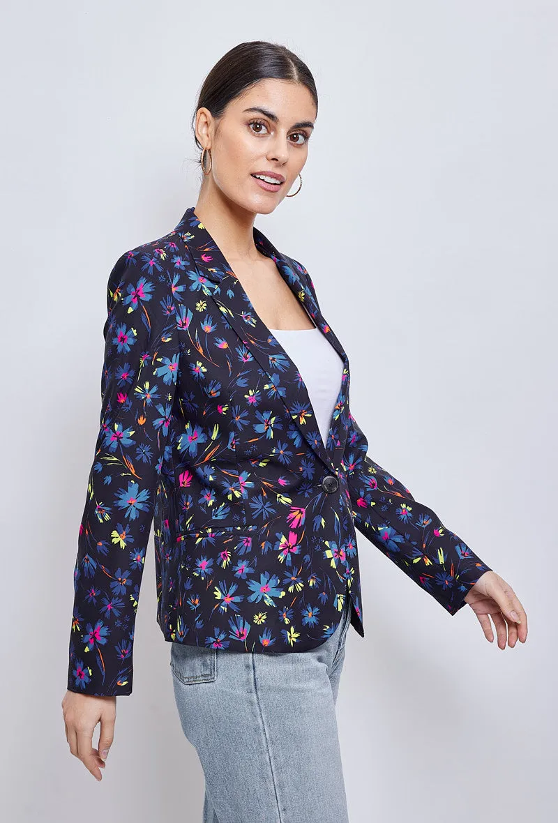 Blazer à imprimés