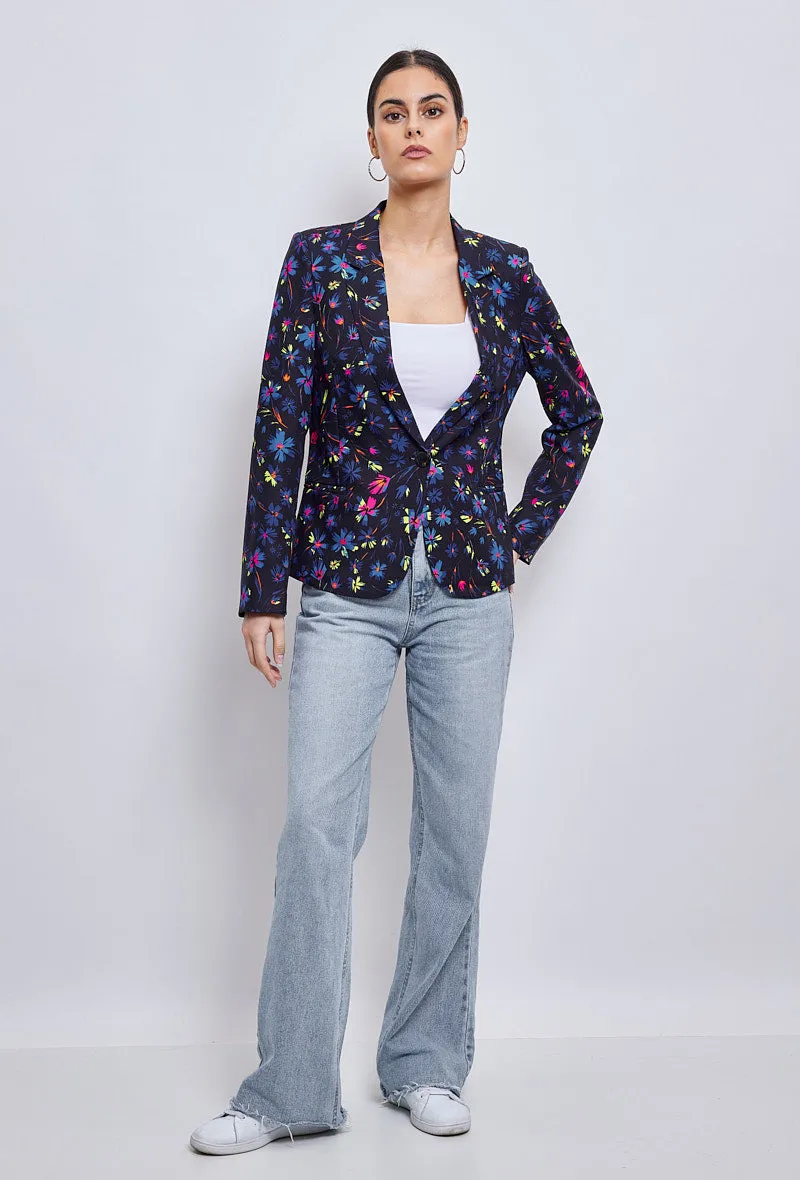 Blazer à imprimés