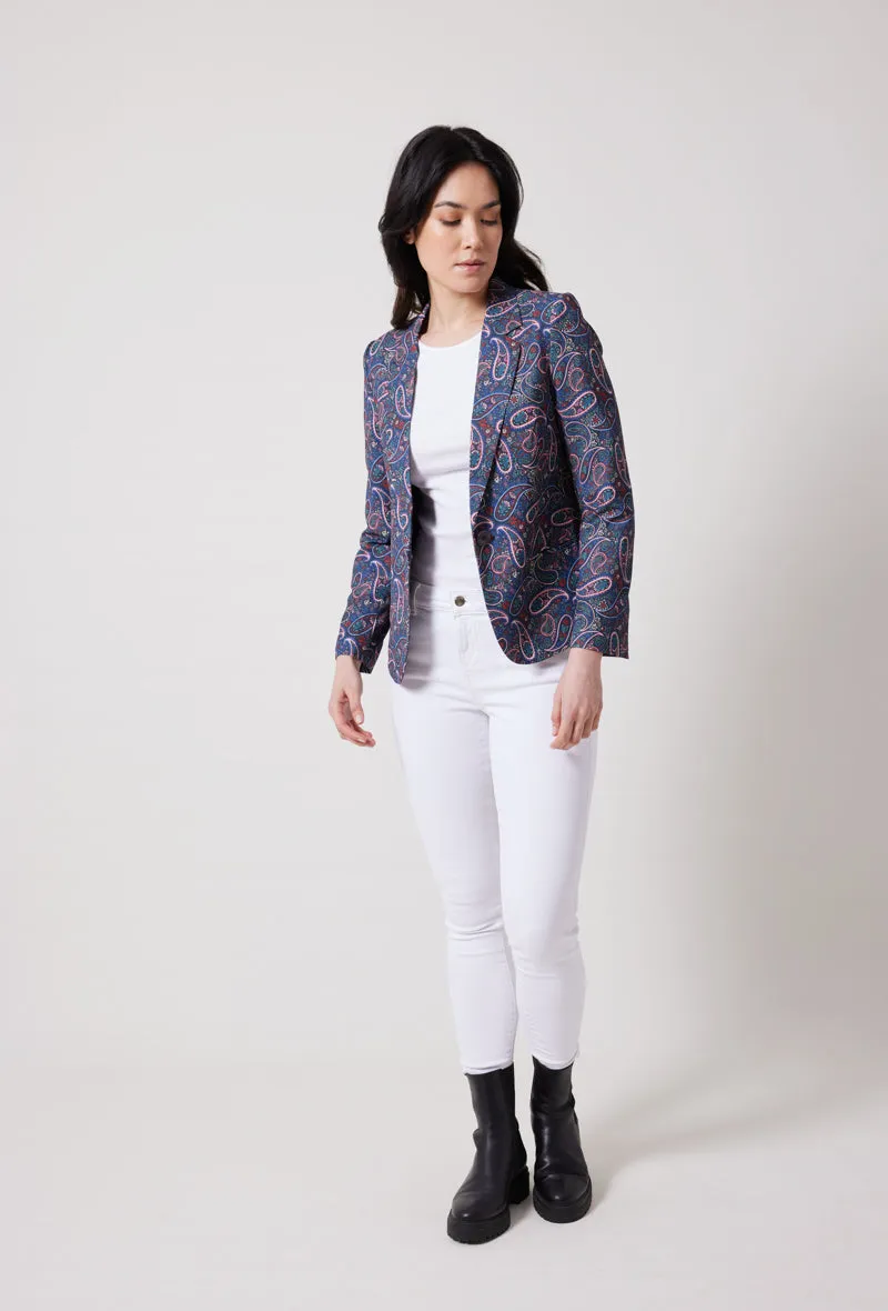 Blazer à imprimés