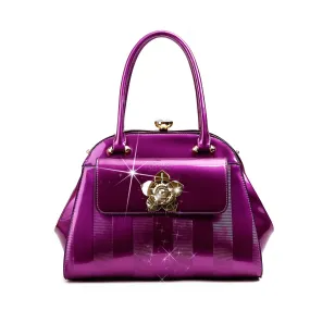Brangio Italy Elegant Patent Handbag