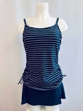 BS Navy Corded Nautical Tankini
