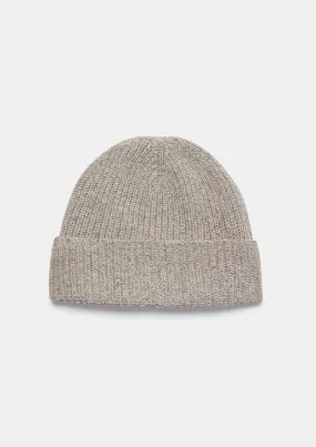 Cream Melange Beanie