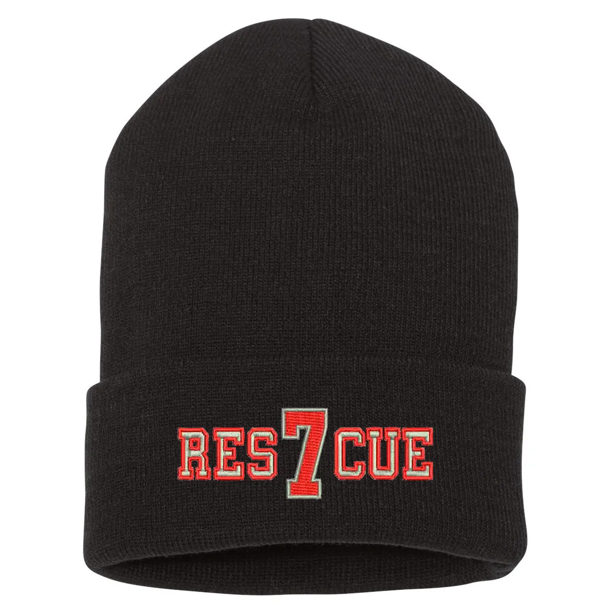 Personalized Rescue Cuffed Beanie