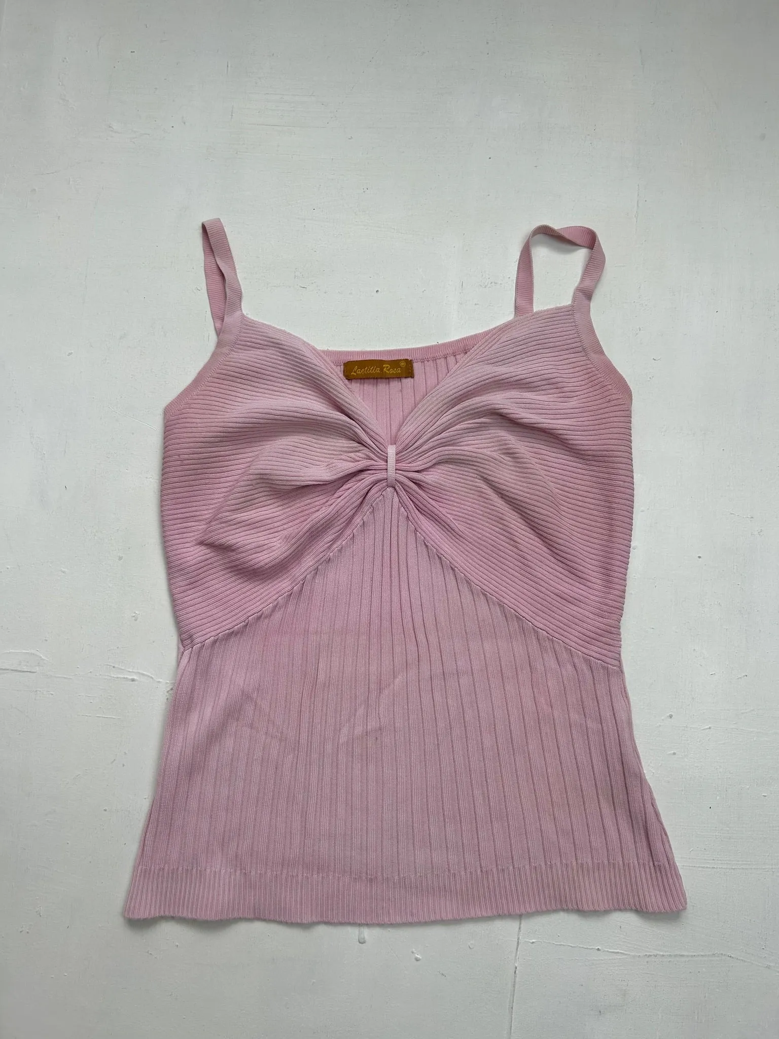 Pink 90s y2k vintage cami top (S)
