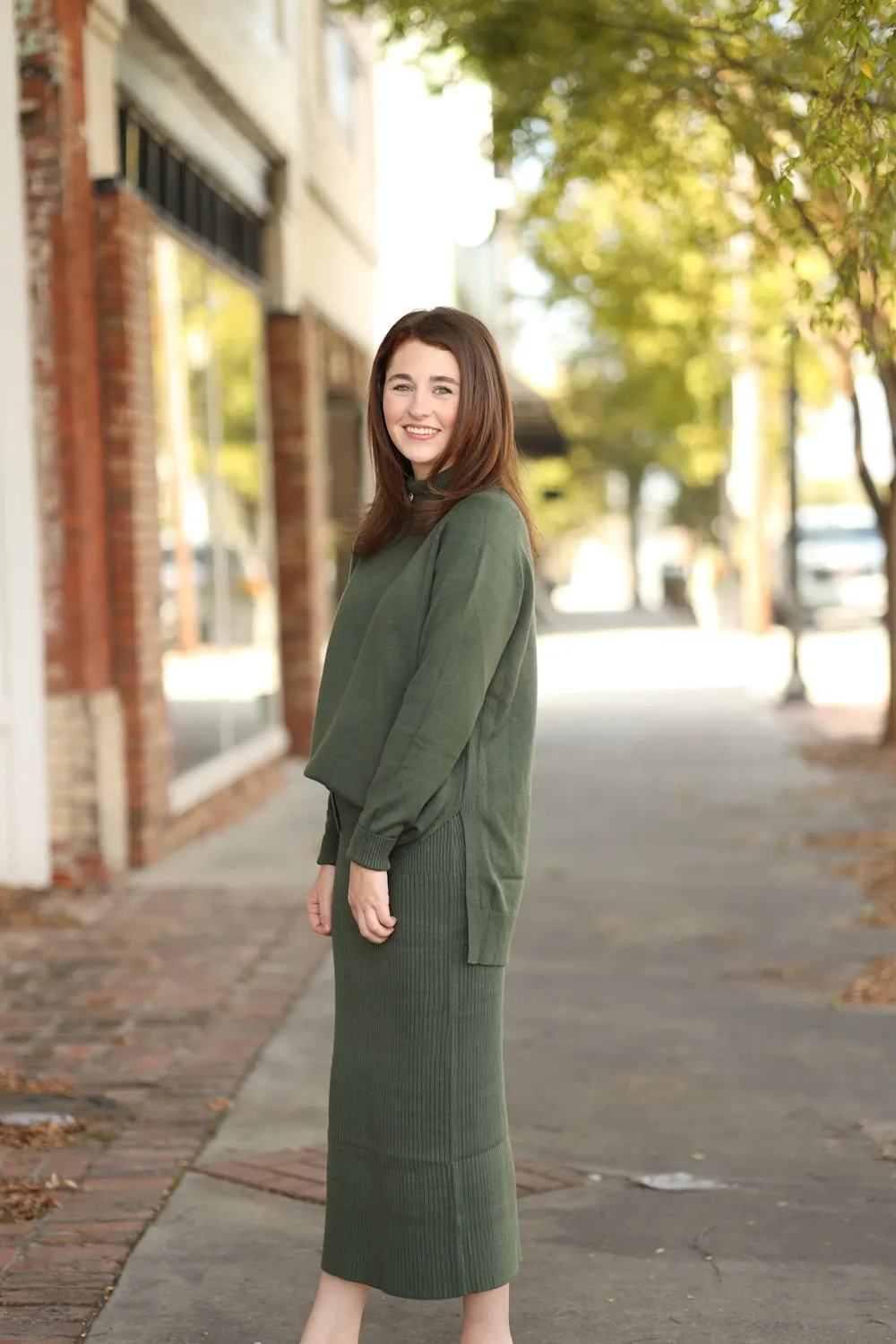 Rowan Sweater - Olive