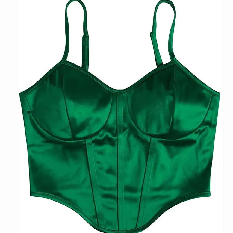 Satin Corset Top