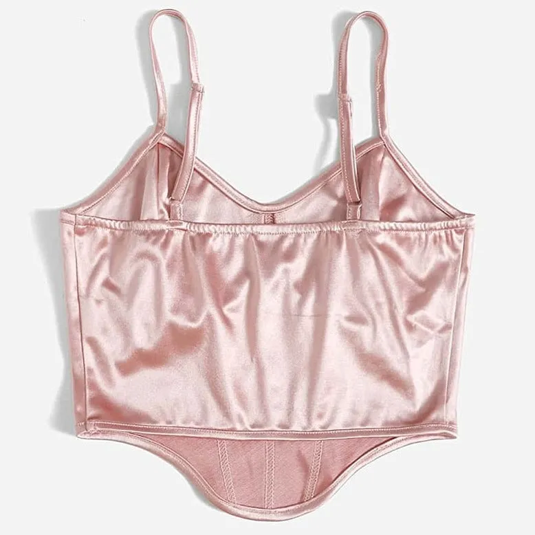 Satin Corset Top