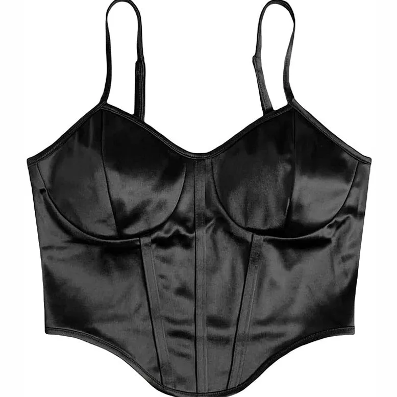 Satin Corset Top
