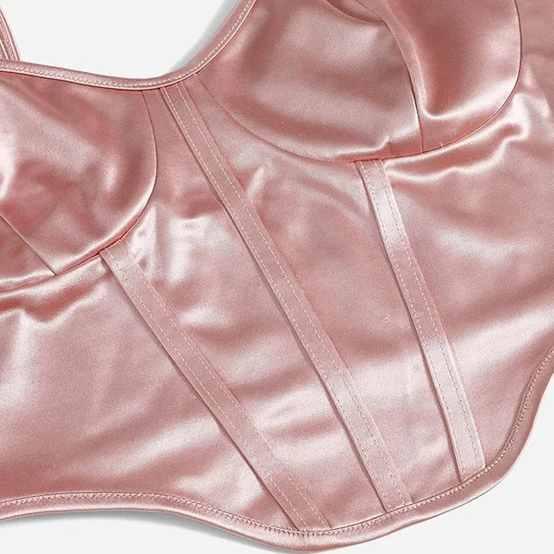 Satin Corset Top