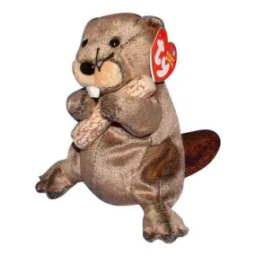 TY Beanie Baby - LUMBERJACK the Beaver (5.5 inch)
